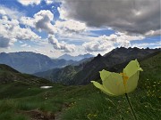 61 Scendendo da Bocchetta Triomen al colletto con pozza del Monte Avaro